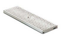 Perforated grating