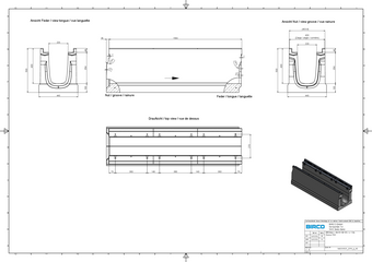 BIRCOmax-i® NW 220 channel 1.5 m, height 500