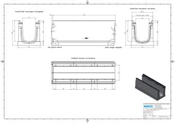 BIRCOmax-i® NW 320 channel, 1.5 m, height 600