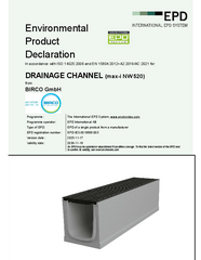 EPD for BIRCOmax-i NW 520