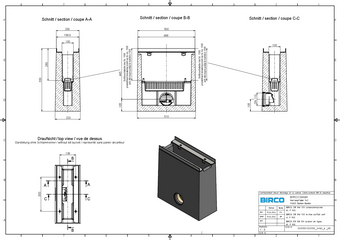 BIRCOsir® NW 100, outfall unit