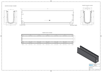 BIRCOmax-i® NW 320 channel, 3 m, height 800