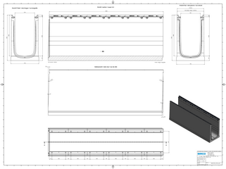 BIRCOmax-i® NW 520 channel, 3 m, height 1200
