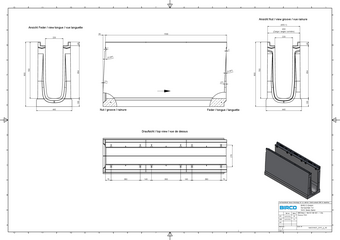 BIRCOmax-i® NW 220 channel 1.5 m, height 800