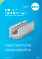 BIRCOsir® Small dimensions