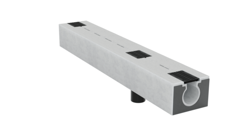 BIRCOport DN 340 with additional inspection opening and outlet