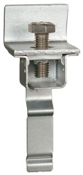Frame connector with threading