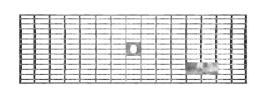 BIRCOlight Nominal width 100 AS Gratings Longitudinal bar gratings | comb