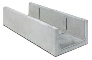 BIRCOcanal® Nominal width 700 Channels Supply channels without angles I cast-in mounting rails