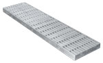 BIRCOtopline® Width 130 Gratings Mesh grating I clampable I galvanized steel