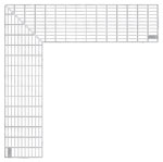 BIRCOtopline® Width 130 Gratings Mesh grating I screw-connection I galvanized steel