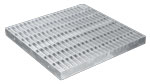 BIRCOtopline® Attachment element Gratings Mesh grating for top piece 25/25