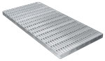 BIRCOtopline® Width 250 Gratings Mesh grating I clampable I galvanized steel