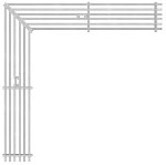 BIRCOtopline® Width 100 Gratings Longitudinal bar grating I bolt fastening I galvanized steel