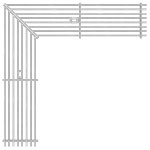 BIRCOtopline® Width 130 Gratings Longitudinal bar grating I bolt fastening I galvanized steel