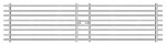 BIRCOtopline® Width 130 Gratings Longitudinal bar grating I bolt fastening I galvanized steel