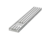 BIRCOparksafe® Flat channel NW 160 - Installation height 50 mm Channels Channel element with outlet DN 100 I without internal inbuilt fall