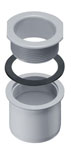 BIRCOtopline® Width 160 Accessories Screw socket I PVC